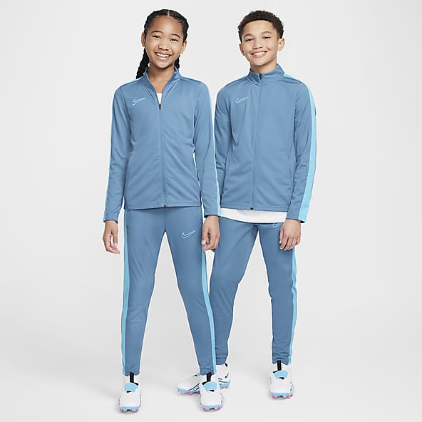 Blue nike tracksuit junior outlet